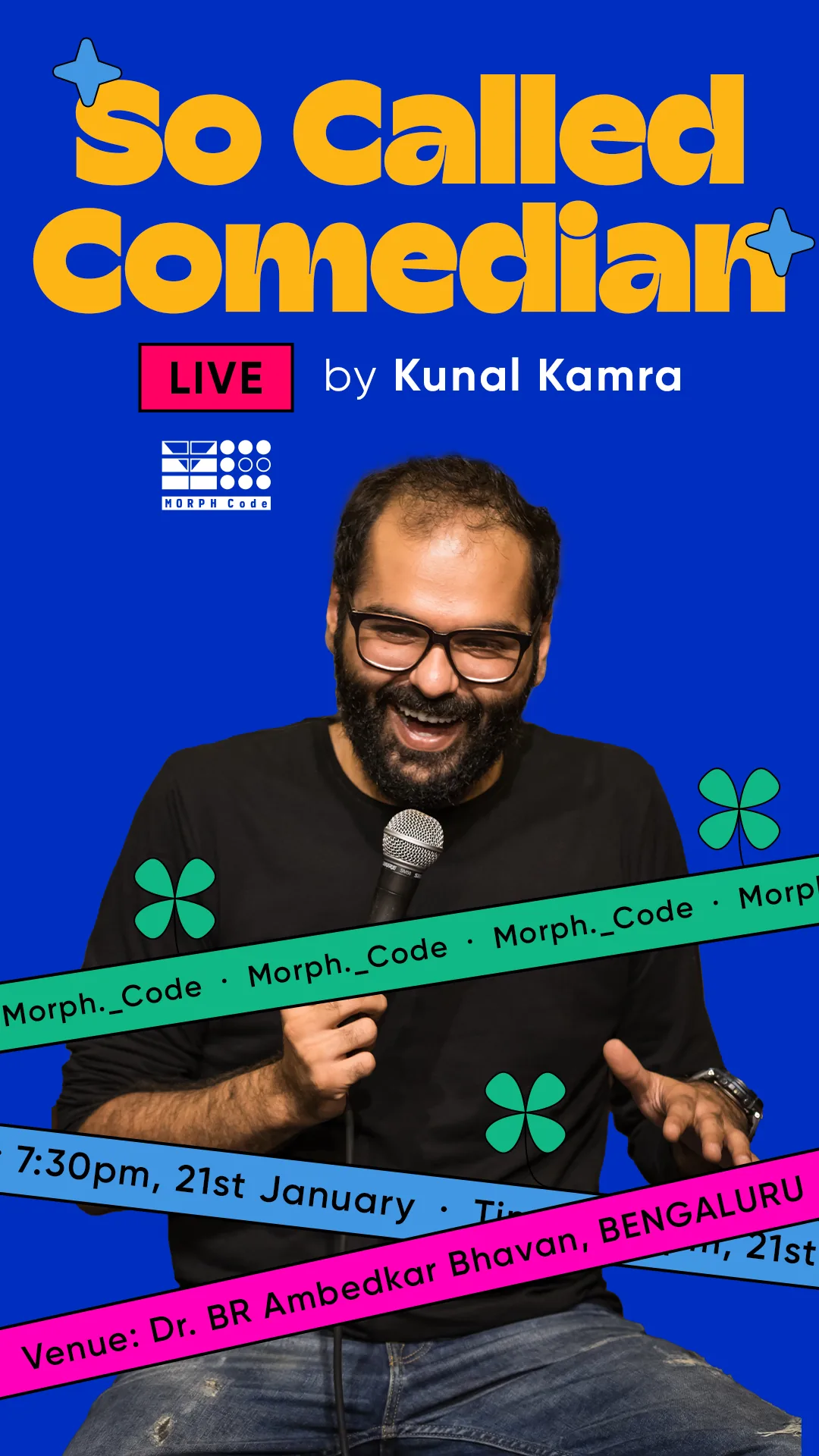 So Called Comedian campaign story artwork